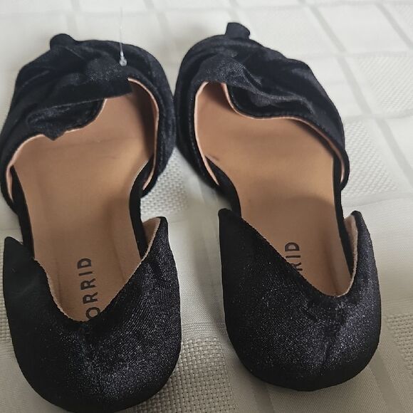 Torrid Black Women's Shoes with Floral Detail - Picture 14 of 16